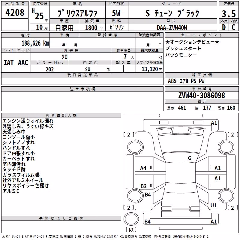 TOYOTA PRIUS ALPHA