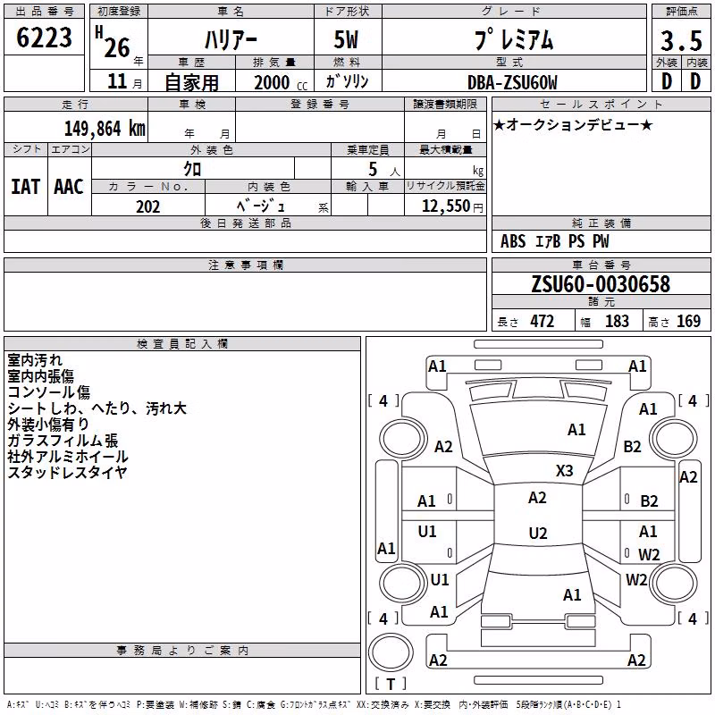 TOYOTA HARRIER