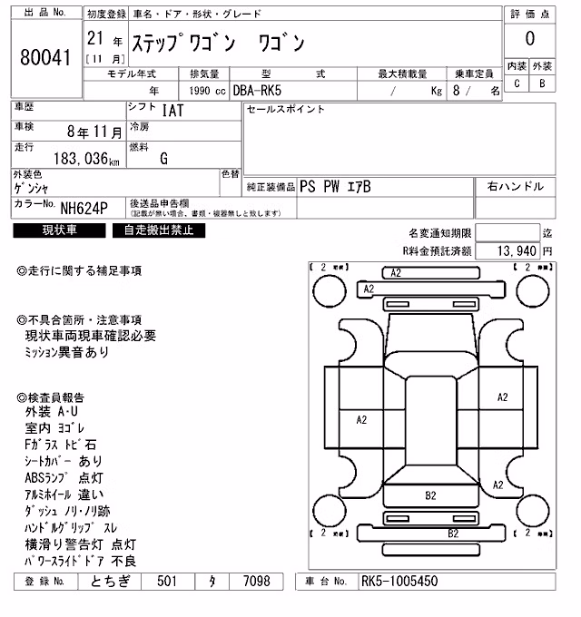 HONDA STEPWGN