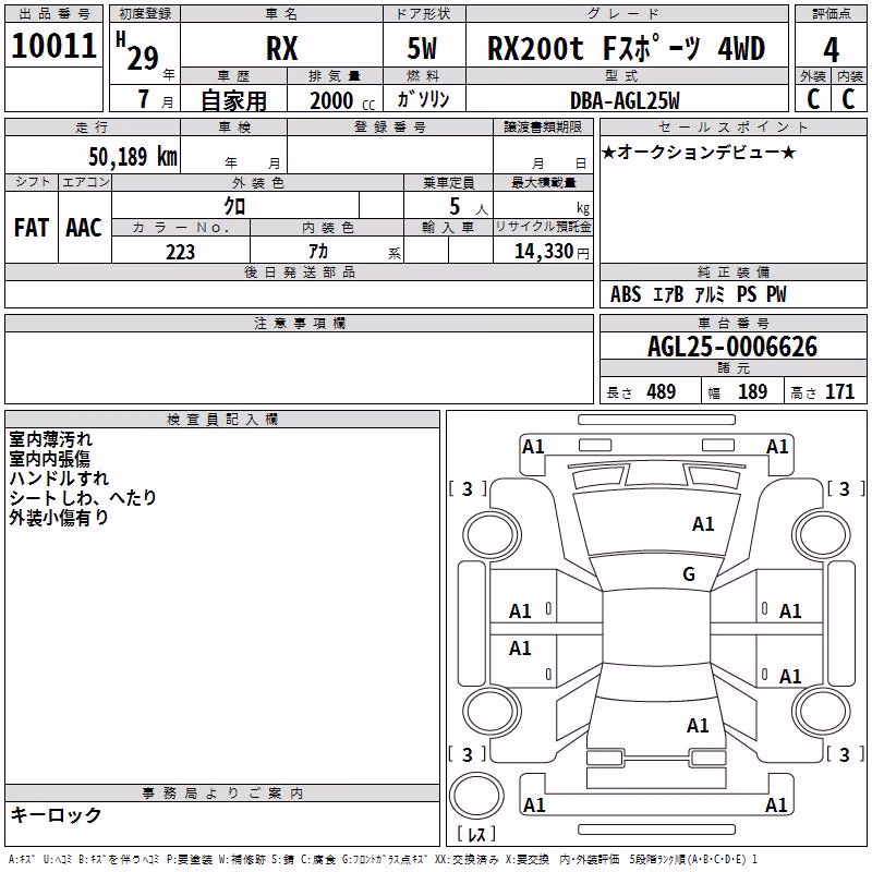 LEXUS RX300