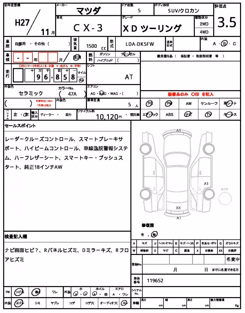 MAZDA CX-3
