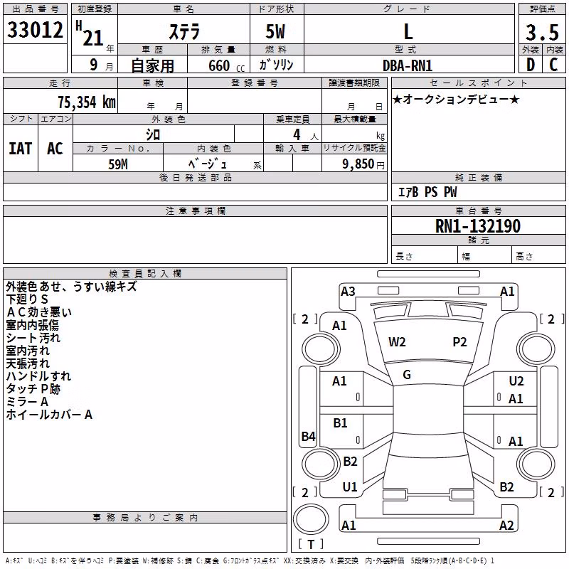 SUBARU STELLA