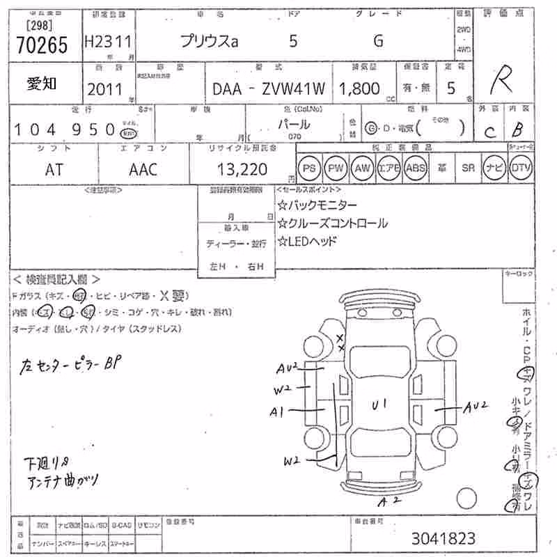TOYOTA PRIUS ALPHA