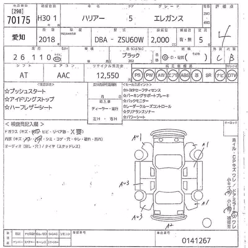 TOYOTA HARRIER