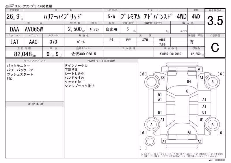 TOYOTA HARRIER
