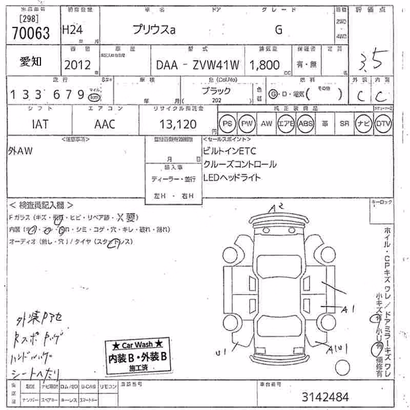 TOYOTA PRIUS ALPHA