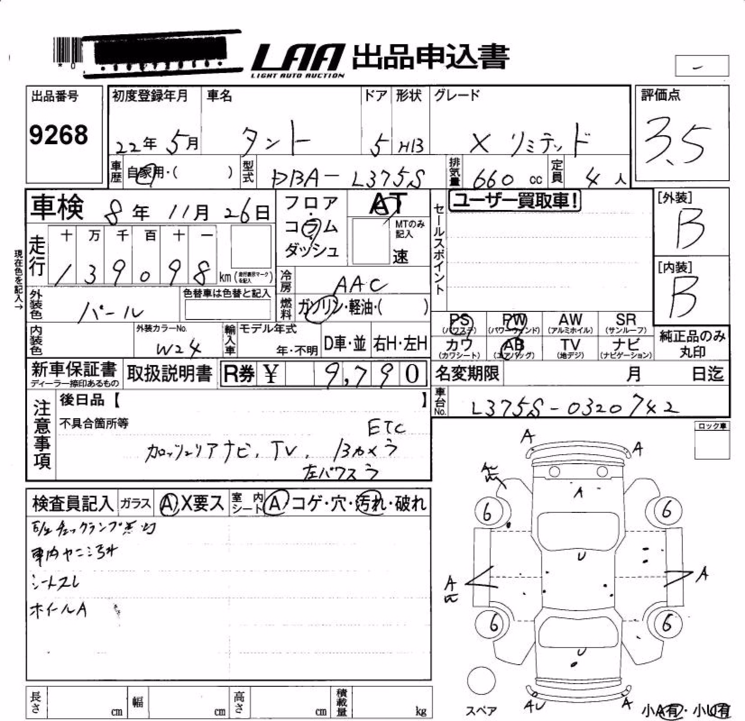 DAIHATSU TANTO