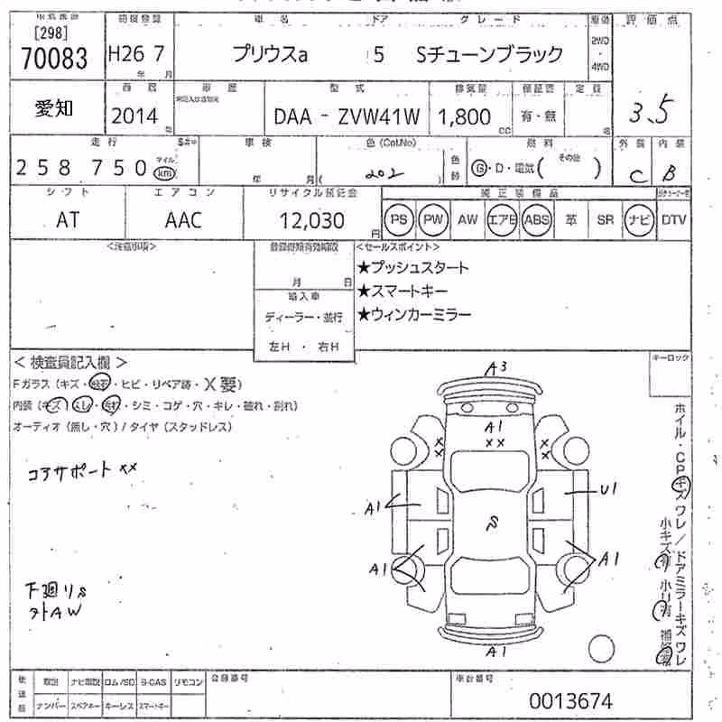 TOYOTA PRIUS ALPHA
