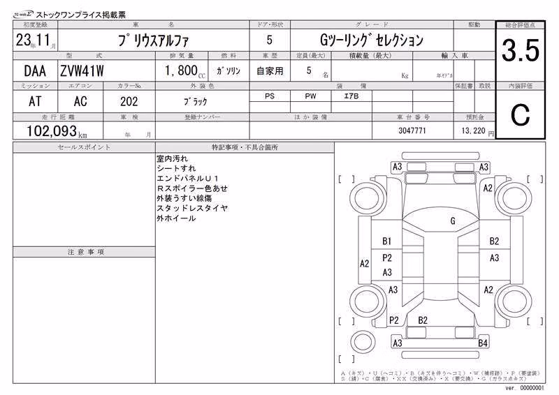 TOYOTA PRIUS ALPHA