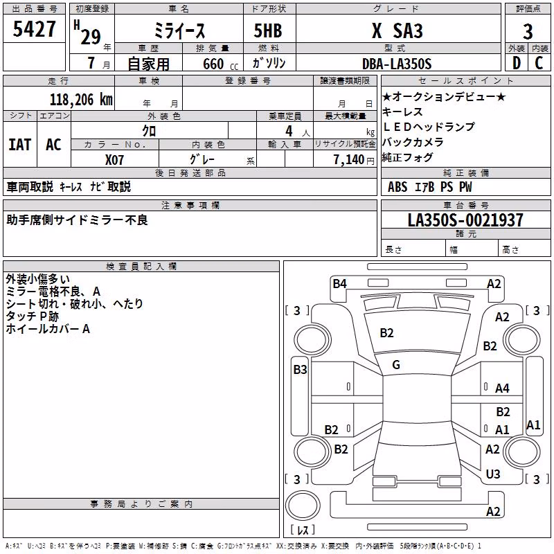 DAIHATSU MIRA E:S