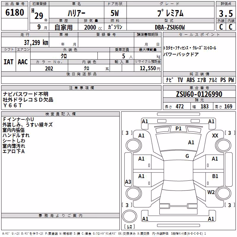 TOYOTA HARRIER