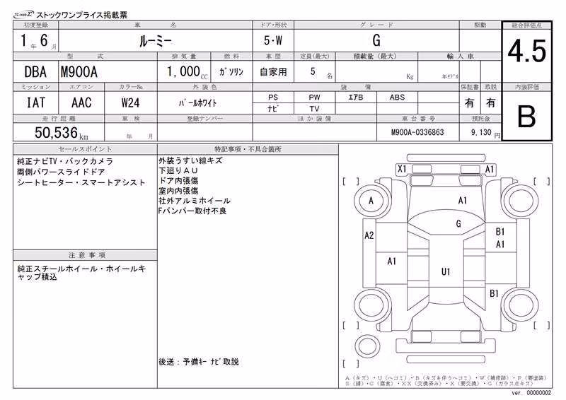 TOYOTA ROOMY