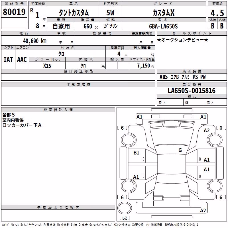 DAIHATSU TANTO