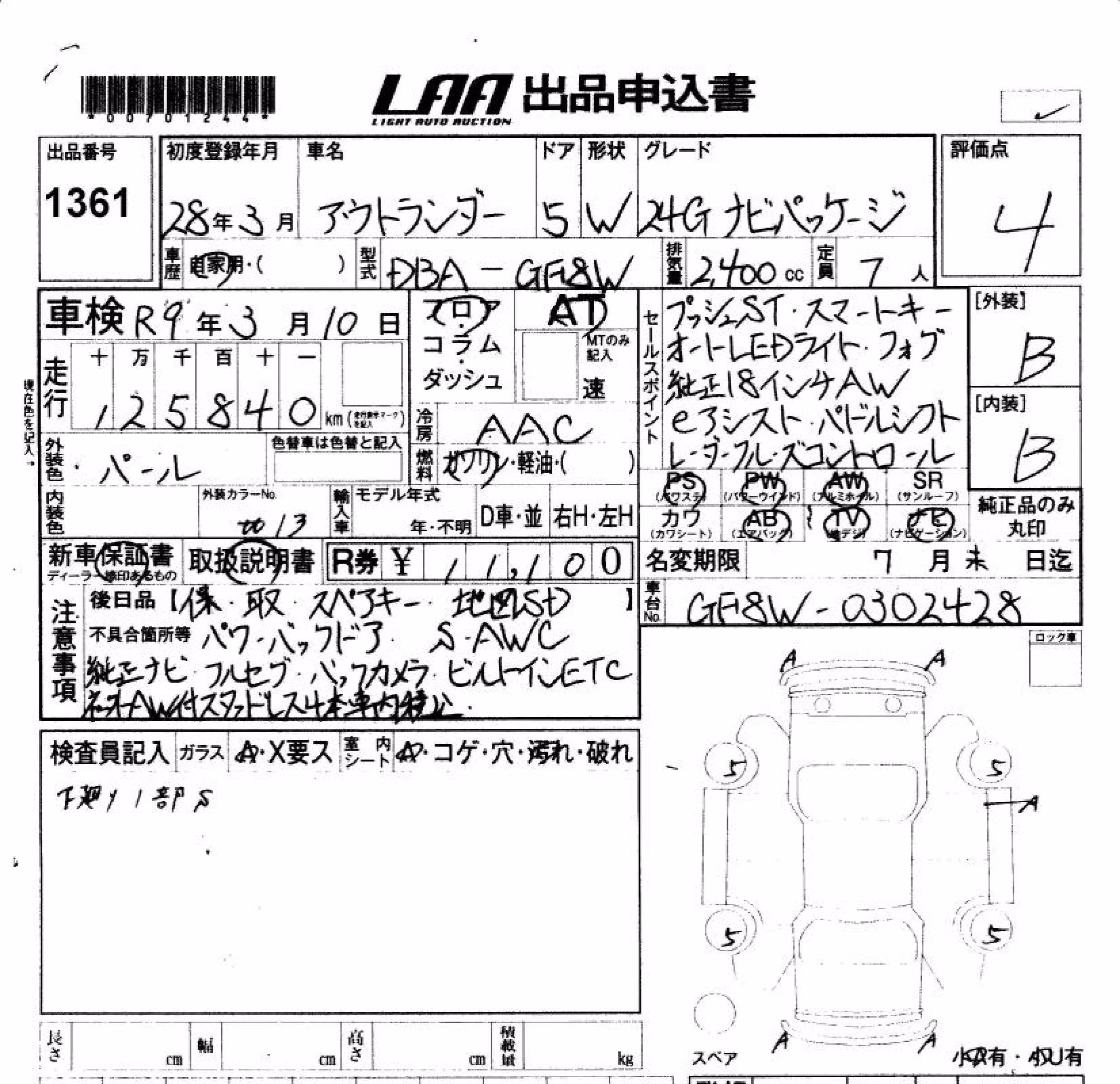 MITSUBISHI OUTLANDER