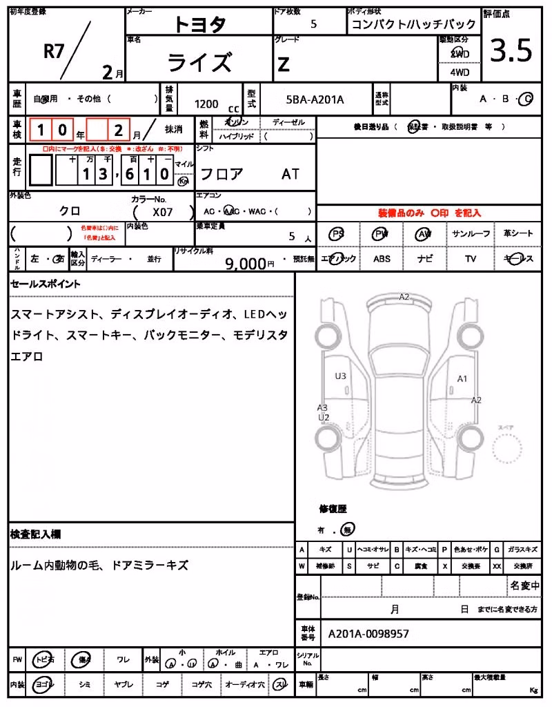 TOYOTA RAIZE