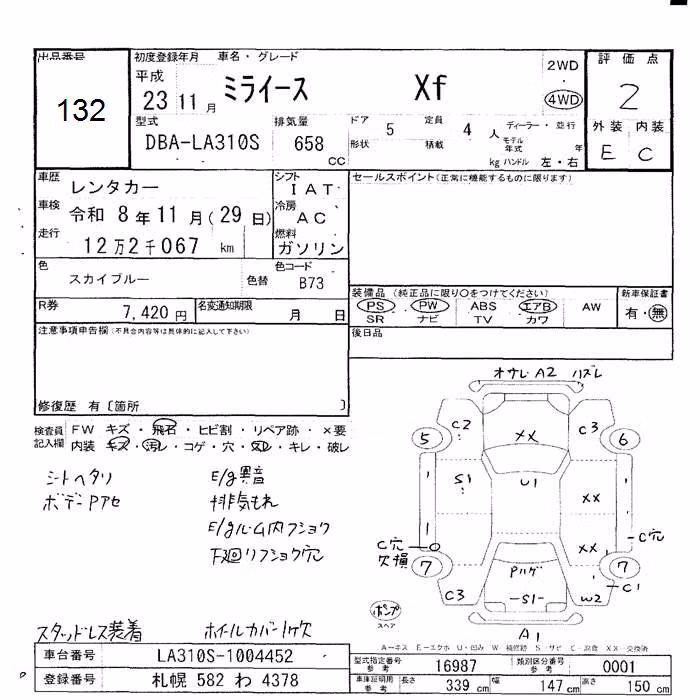 DAIHATSU MIRA E:S