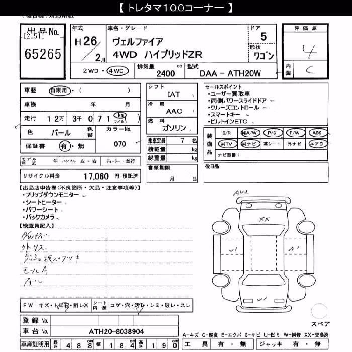 TOYOTA VELLFIRE