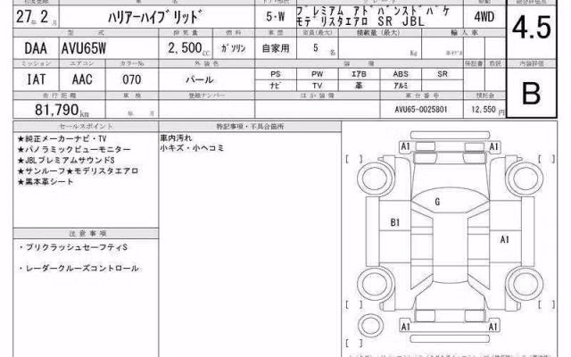 TOYOTA HARRIER