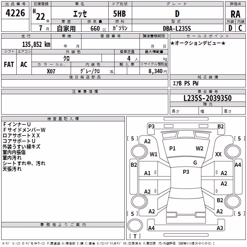 DAIHATSU ESSE