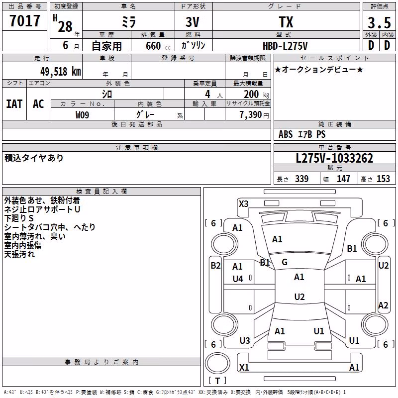 DAIHATSU MIRA