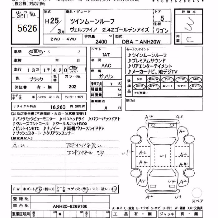 TOYOTA VELLFIRE