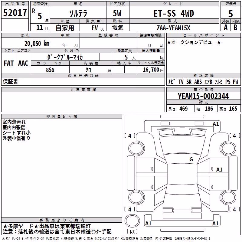 SUBARU SOLTERRA