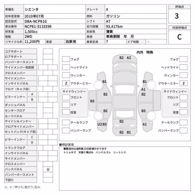 TOYOTA SIENTA