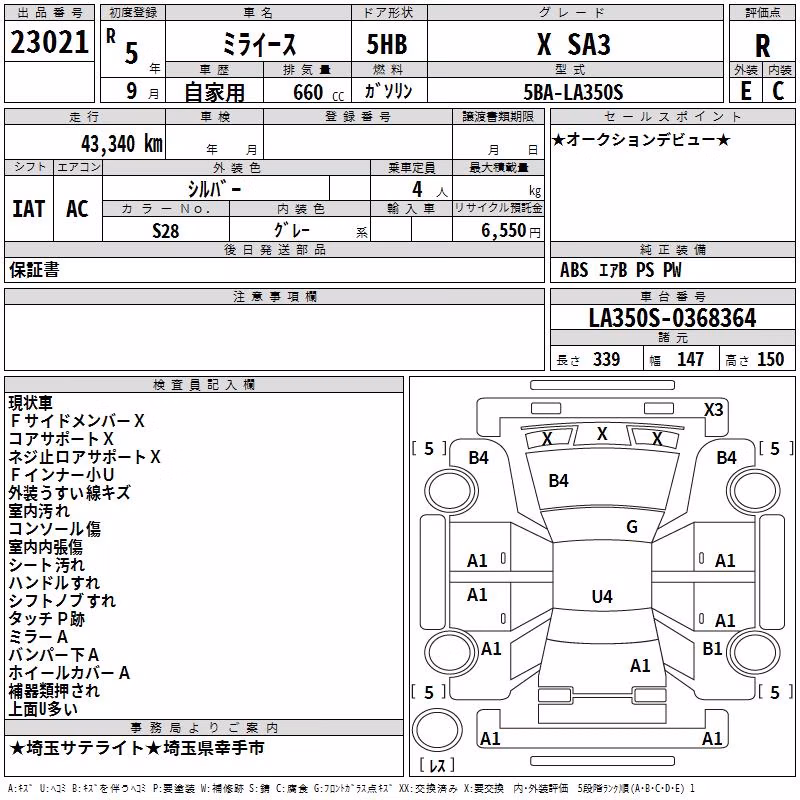 DAIHATSU MIRA E:S
