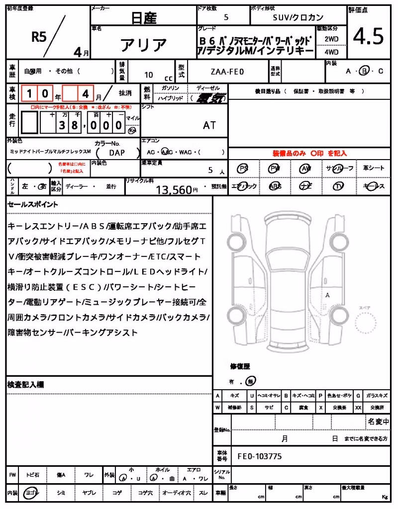 NISSAN ARIYA