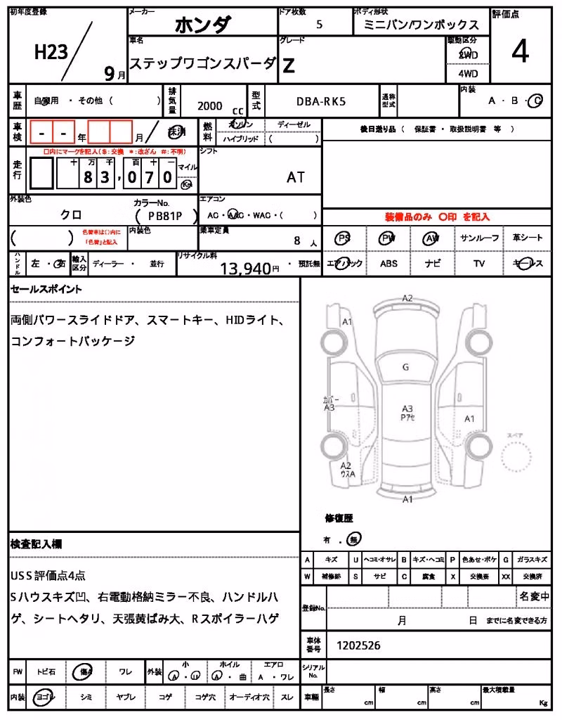 HONDA STEPWGN
