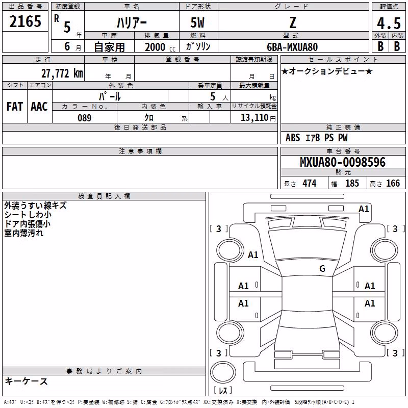 TOYOTA HARRIER