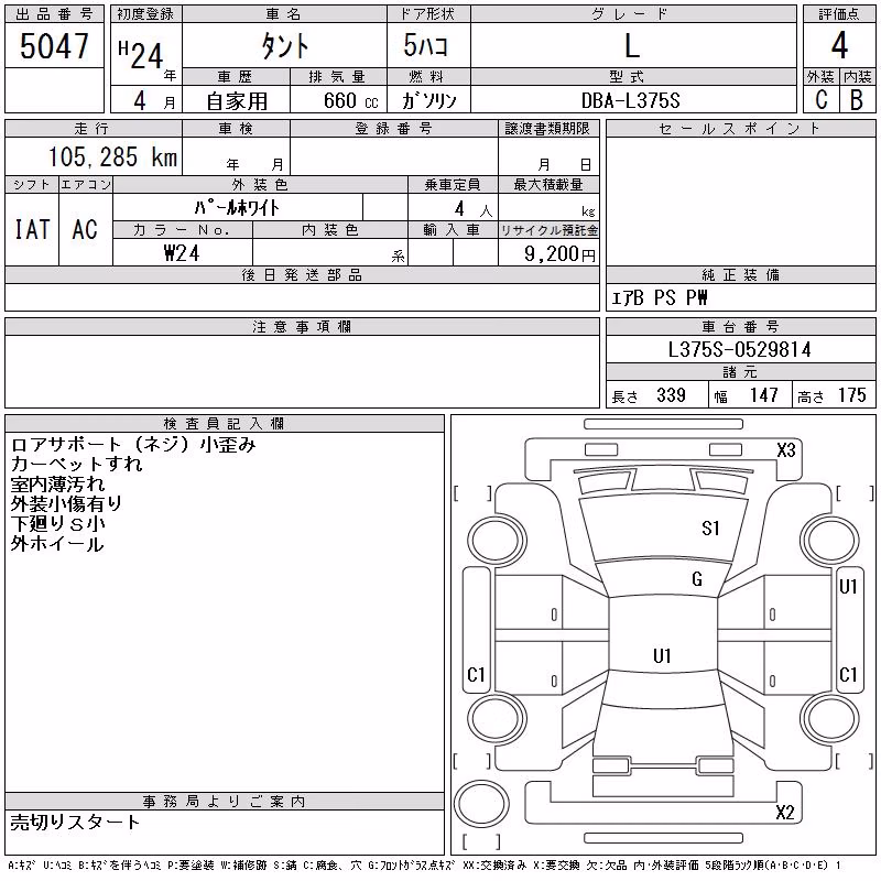 DAIHATSU TANTO