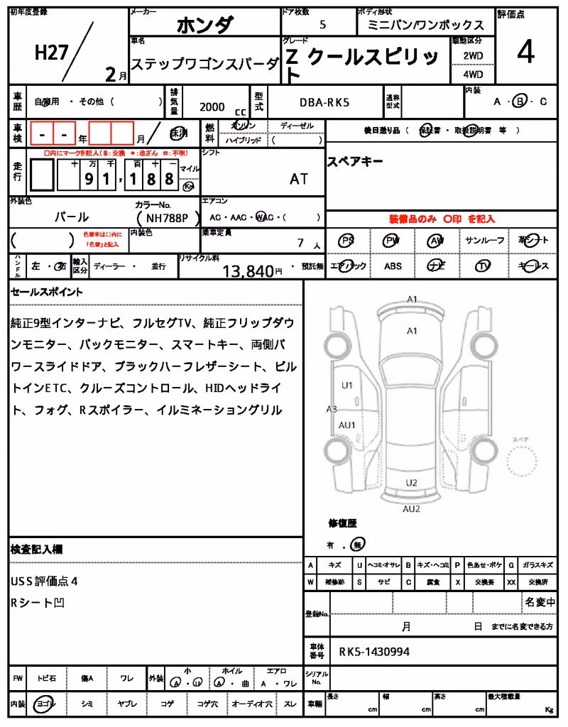HONDA STEPWGN