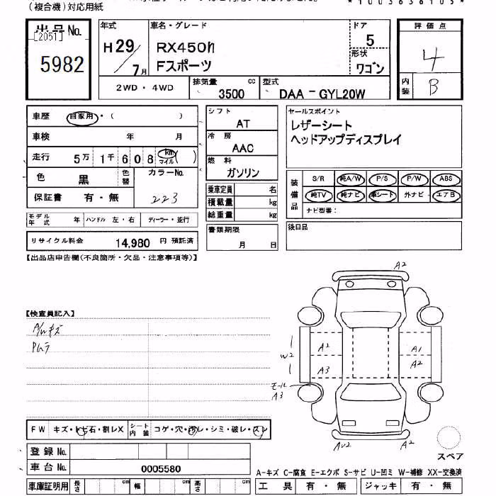 LEXUS RX450H