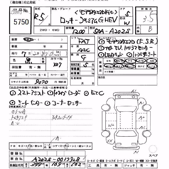 DAIHATSU ROCKY