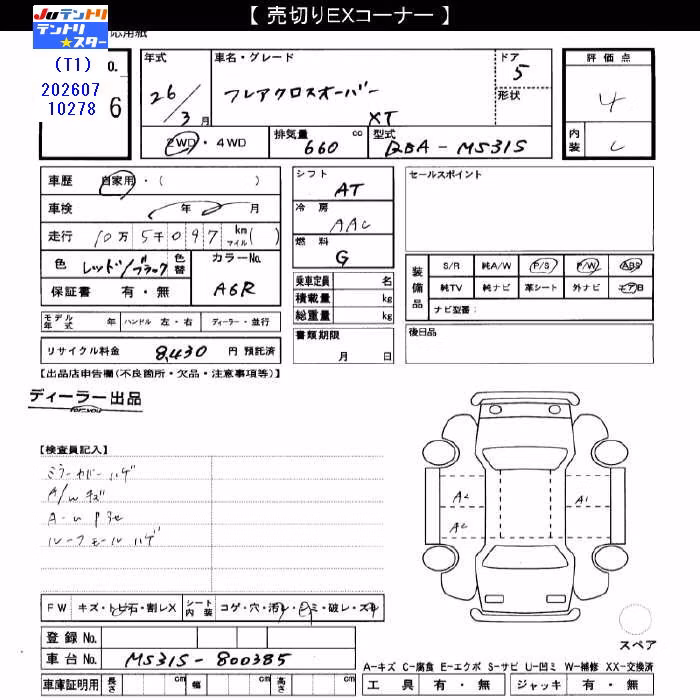 MAZDA FLAIR CROSSOVER