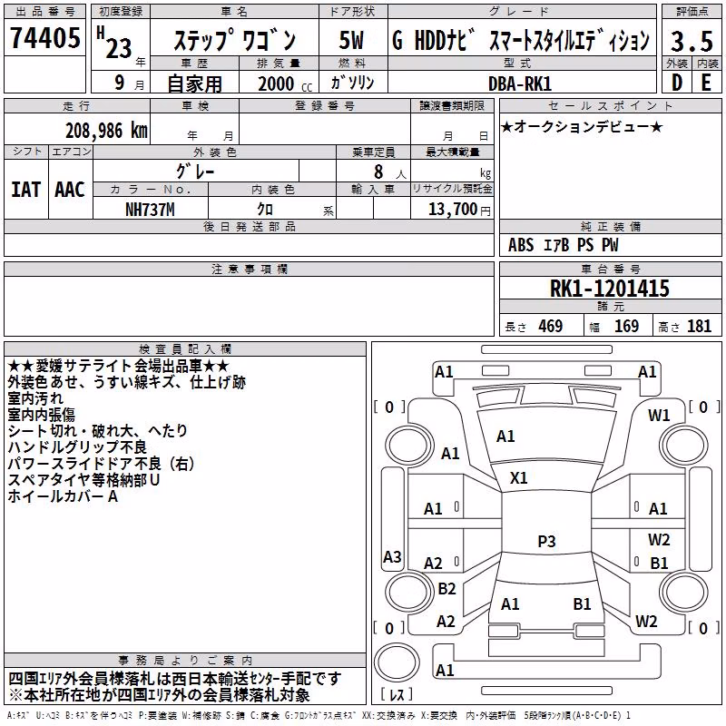 HONDA STEPWGN