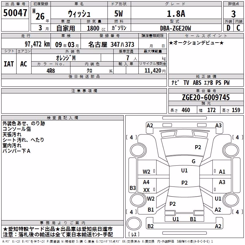 TOYOTA WISH