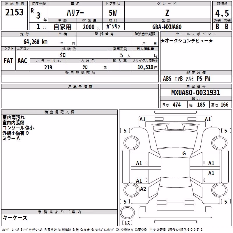 TOYOTA HARRIER