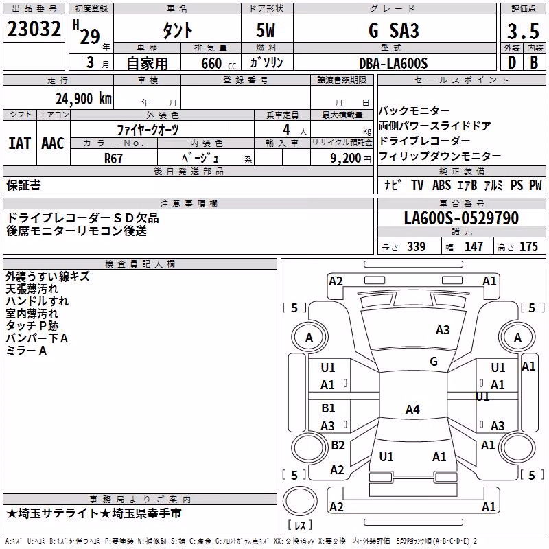 DAIHATSU TANTO