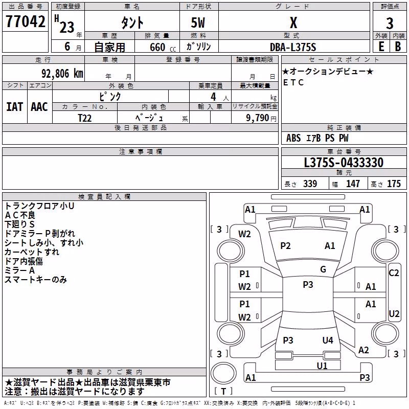 DAIHATSU TANTO