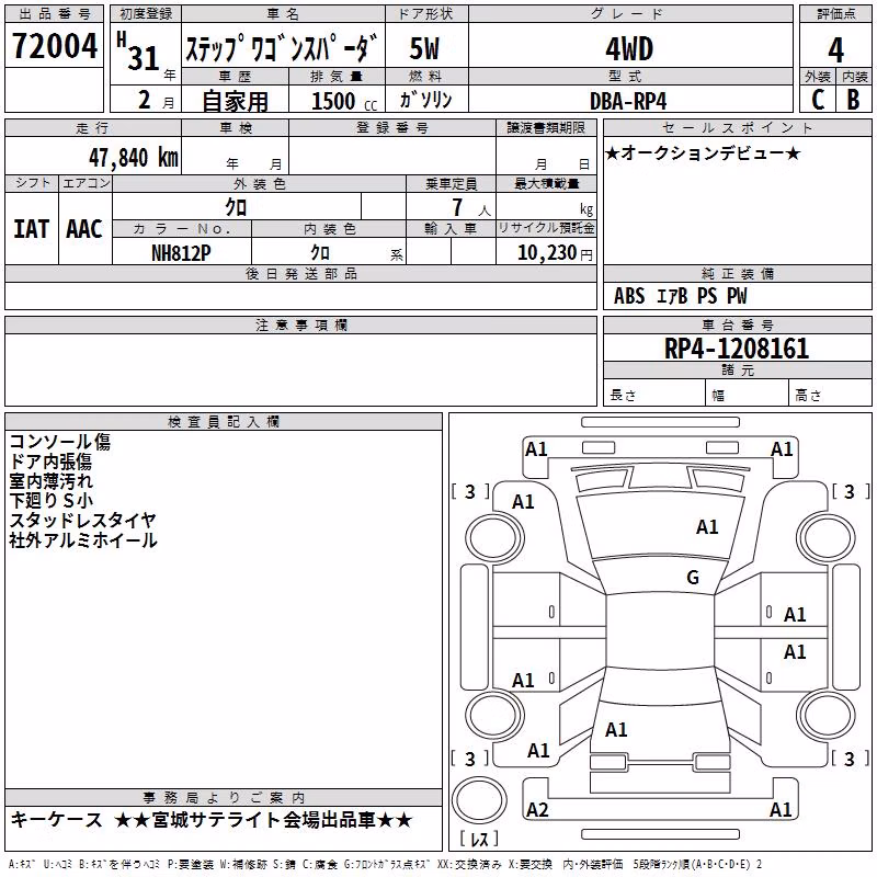 HONDA STEPWGN