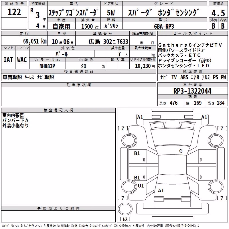 HONDA STEPWGN