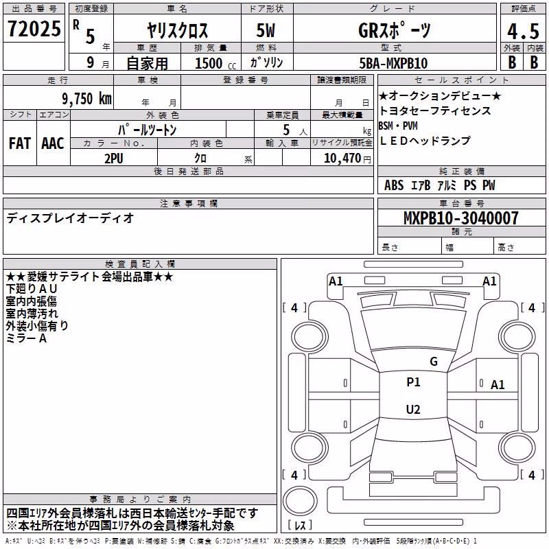 TOYOTA YARIS CROSS