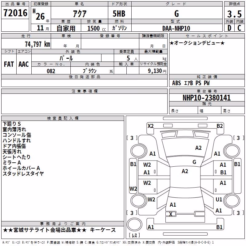 TOYOTA AQUA