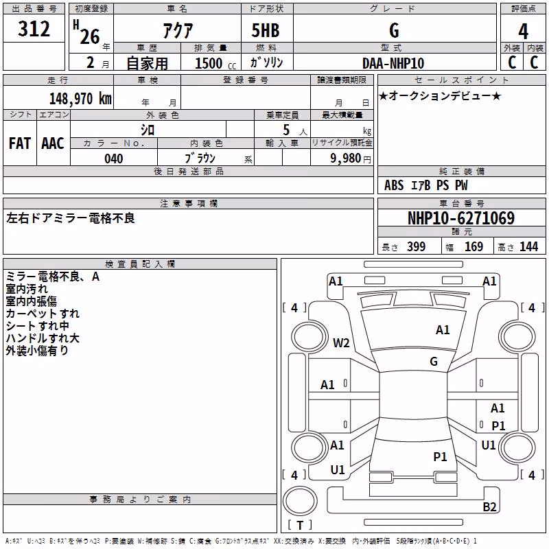 TOYOTA AQUA