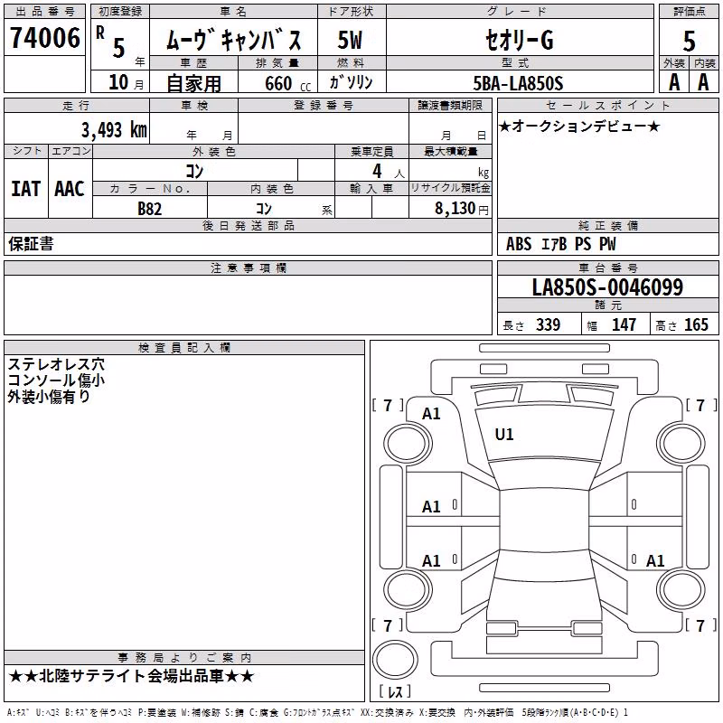DAIHATSU MOVE CANBUS