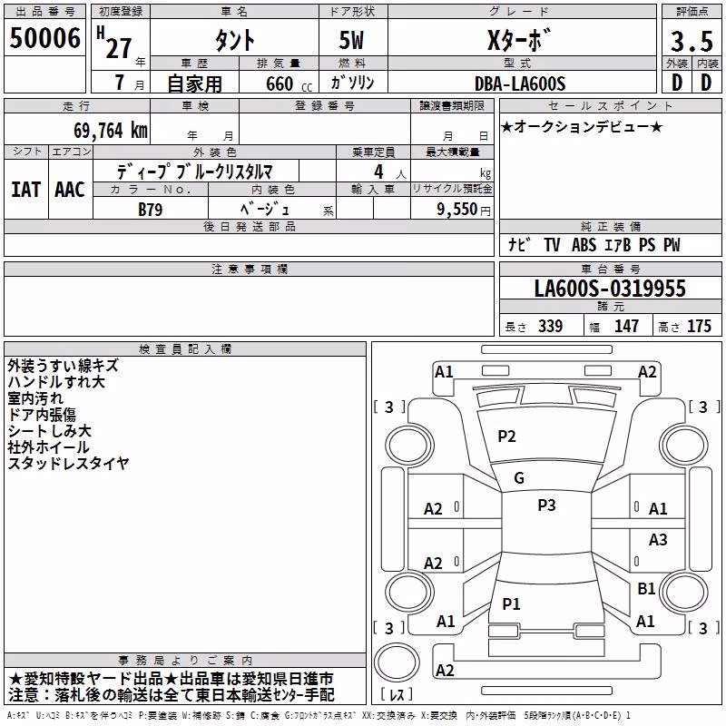 DAIHATSU TANTO