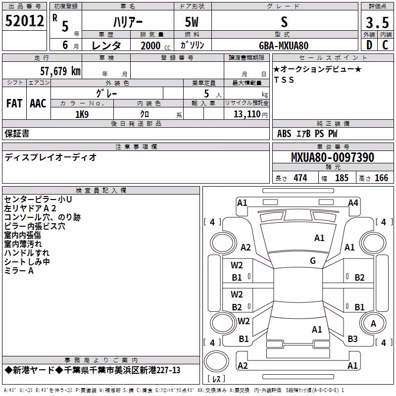 TOYOTA HARRIER