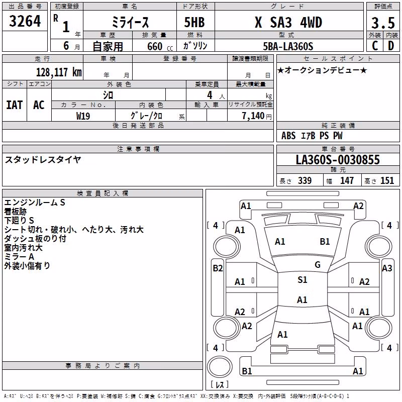 DAIHATSU MIRA E:S